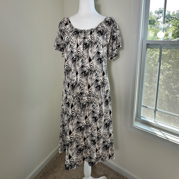 Kim Rogers Printed Cinched waist mini Dress - Picture 3 of 3